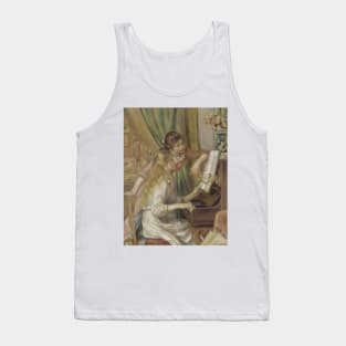 Young Girls at the Piano by Auguste Renoir Tank Top